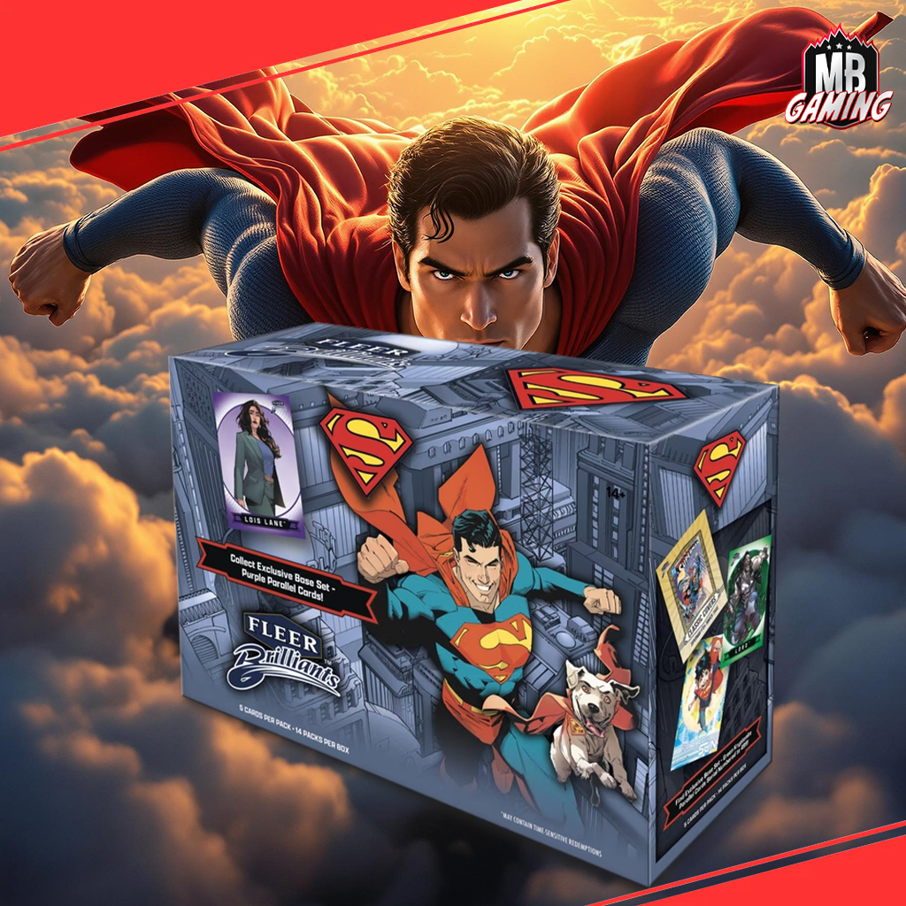 2025 Fleer Brilliants Superman Retail Mega Box
