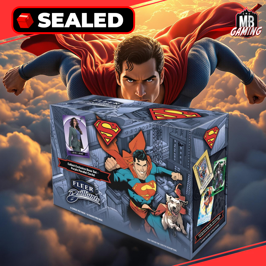 2025 Fleer Brilliants Superman Retail Mega Box