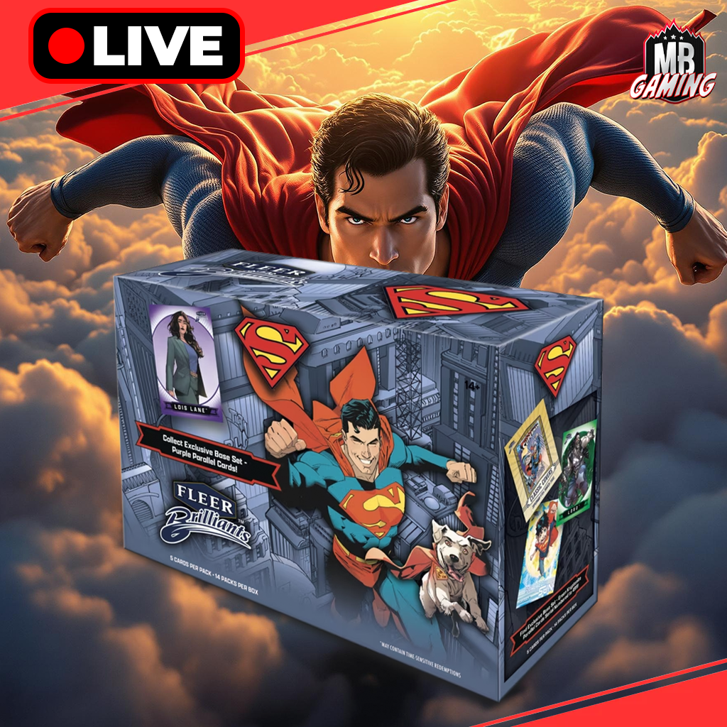 2025 Fleer Brilliants Superman Retail Mega Box