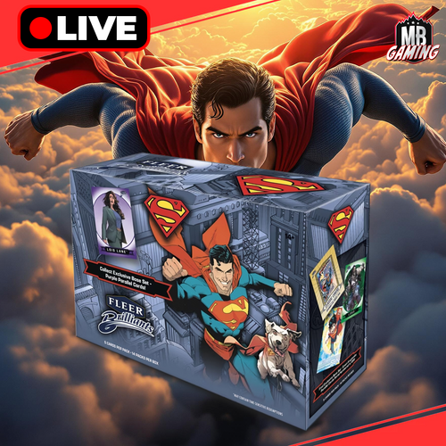 2025 Fleer Brilliants Superman Retail Mega Box