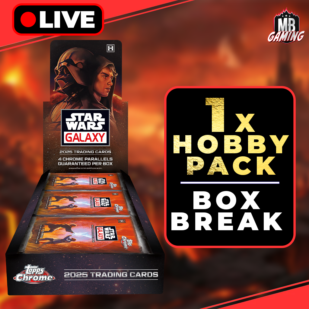 2025 Topps Chrome Galaxy Star Wars Hobby Box