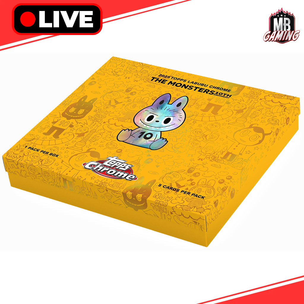 2025 Topps Chrome Labubu Hobby Box