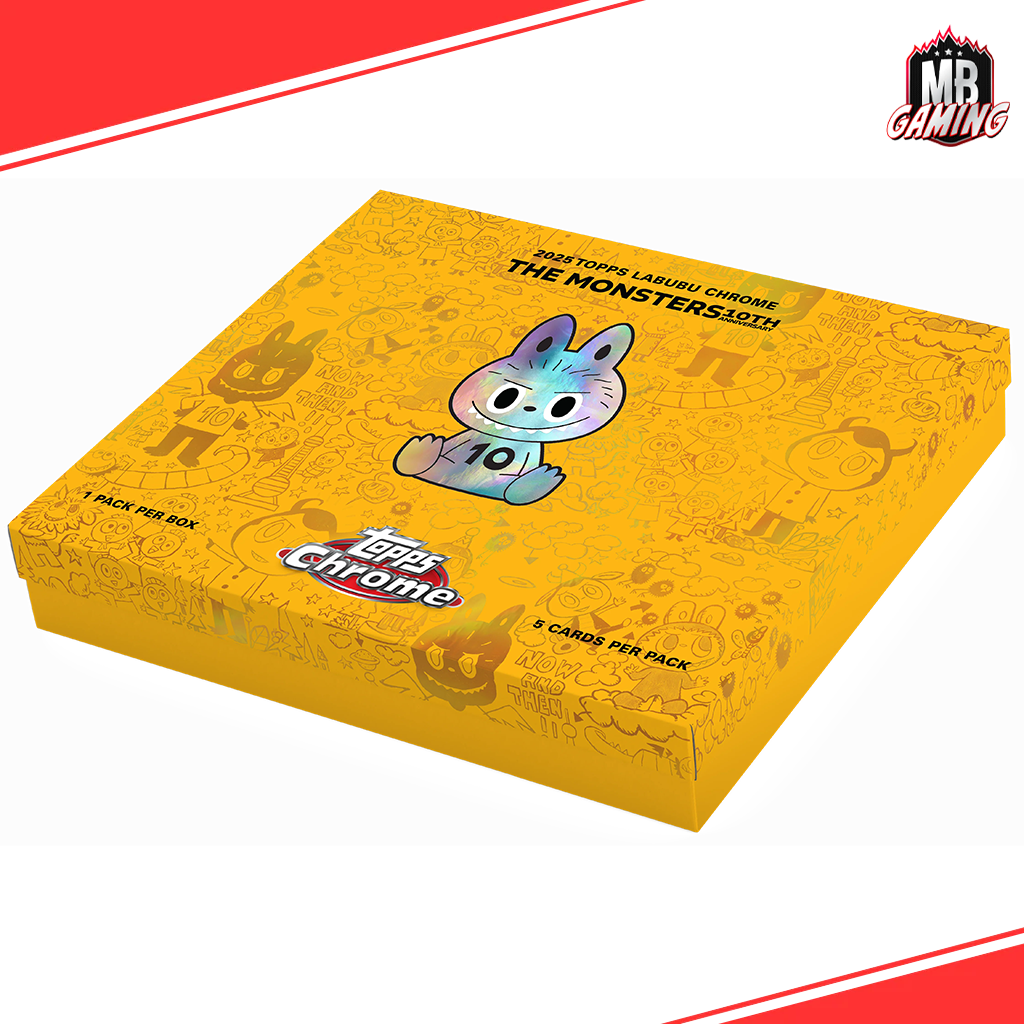 2025 Topps Chrome Labubu Hobby Box